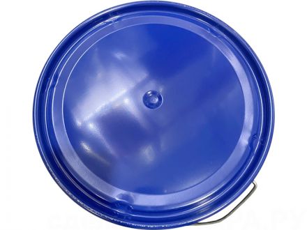 Ведро металл 20л. крышка-обруч синий Ведро металл 20л. крышка-обруч синий