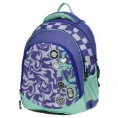 Рюкзак Först F-JUNIOR "Smiley" 38*29*18см, 3 отделения, 2 кармана, эргономичная спинка Рюкзак Först F-JUNIOR "Smiley" 38*29*18см, 3 отделения, 2 кармана, эргономичная спинка