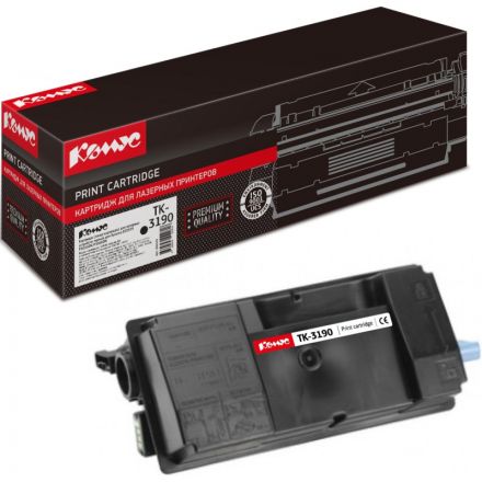 Картридж лазерный Комус TK-3190 чер. для Kyocera Ecosys P3055 (чип)