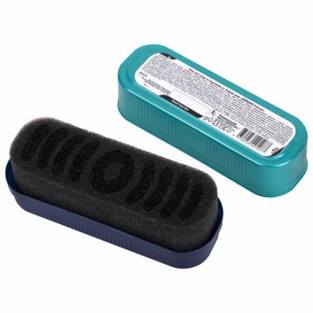 Губка для обуви ДИВИДИК "Классик", черная, антипыль, 91077 Губка для обуви ДИВИДИК "Классик", черная, антипыль, 91077