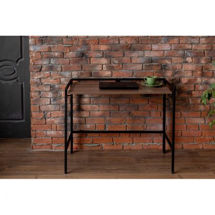 Стол компьютерный TI_СолТи Лофт СЛКС-1, темный ясень шимо