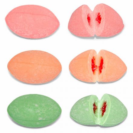 Конфета жевательная КИСЛАЯ АТАКА с кислым центром, ассорти 3 вкусов, 4,5 г, KA-1-1