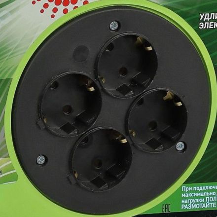 Удлинитель силовой ЭРА ПВС 3х1,5мм2 20м на пласт.катушке c/з 4 розетки