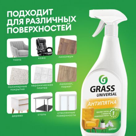 Универсальное чистящее средство 600 мл GRASS "Universal Cleaner", распылитель, 112600