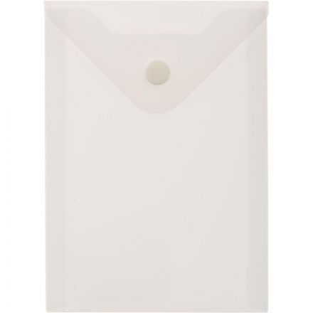 Папка-конверт на кнопке А6105x148мм, 180 мкм,Attache  ассорти, 10шт.уп