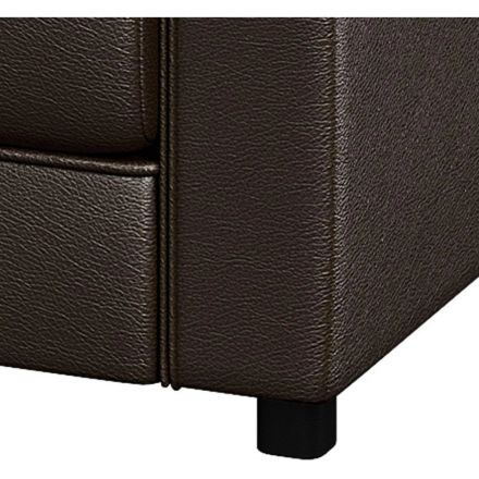 Диван MV_Chelsea 2х местный коричневый Ecotex 3069