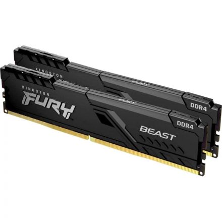 Модуль памяти Kingston FURY DDR4 DIMM 16Гб(2х8Гб) 3200MHz(KF432C16BBK2/16)T