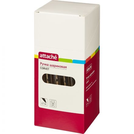 Ручка шариковая Attache Corvet зеленая (толщина линии 0.7 мм) Ручка шариковая Attache Corvet зеленая (толщина линии 0.7 мм)