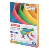 Бумага цветная BRAUBERG, А4, 80 г/м2, 250 л. (5 цветов х 50 листов), медиум, для офисной техники, 112465