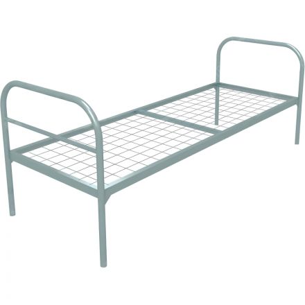 Кровать CAM_металлическая одноярусная Бюджет+ 900х1900,сетка 100х50 Кровать CAM_металлическая одноярусная Бюджет+ 900х1900,сетка 100х50