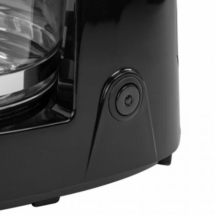 Кофеварка капельная SONNEN CM1095, 900 Вт, объем 1,8 л, подогрев кофе, противокапельная система, черная, 456334