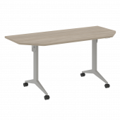 X-Pull Стол складной мобильный X.M-7.T2 Дуб аттик/Серый металл 1580*720*753 X-Pull Стол складной мобильный X.M-7.T2 Дуб аттик/Серый металл 1580*720*753