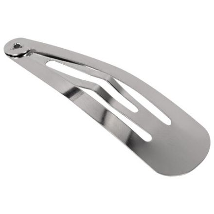 Заколки для волос НАБОР 10 шт., 5 см, клик-клак, глянцевый, серебристый, MONTE VITA (МОНТЕ ВИТА), 457079 Заколки для волос НАБОР 10 шт., 5 см, клик-клак, глянцевый, серебристый, MONTE VITA (МОНТЕ ВИТА), 457079