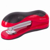 Степлер №24/6, 26/6 BRAUBERG "JET", до 25 листов, эргономичный, красно-черный, 229688 Степлер №24/6, 26/6 BRAUBERG "JET", до 25 листов, эргономичный, красно-черный, 229688