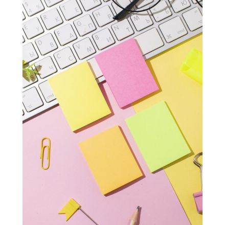 Стикеры Attache Selection 38x51 мм неоновые 4 цвета (4 блока по 50 листов)