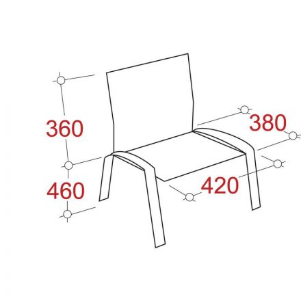 Стул для посетителей Серна черный(кожзам/черный)
