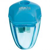 Точилка Attache Selection с контейнером голубая