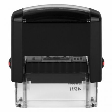 Штамп стандартный "ОПЛАЧЕНО, дата", оттиск 38 х 14 мм, синий, TRODAT IDEAL 4911 DB - 3.13, 161489