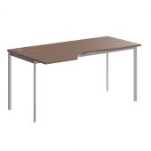 Стол эргономичный СА-1S(L) Ясень Шимо/Алюминий 1600х900х755. IMAGO-S Стол эргономичный СА-1S(L) Ясень Шимо/Алюминий 1600х900х755. IMAGO-S