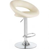 Стул барный LO_DOBRIN MIRA LM-5001_CH-M_EL кремовый Стул барный LO_DOBRIN MIRA LM-5001_CH-M_EL кремовый