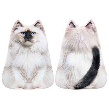 Игрушка мягкая АНТИСТРЕСС "КОШКИ", Бифлекс, ассорти, высота 30 см, 10 видов, WOOZOO (ВУЗУ), 666359