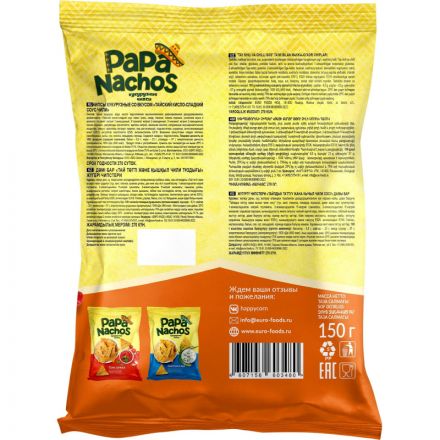 Чипсы кукурузные Рара Nachos тайский кисло-сладкий соус, 150г