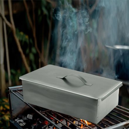 Коптильня Гурман-1 350х250х100мм, одноуров, в гофрокарт. кор СОКОЛ, 62-0010