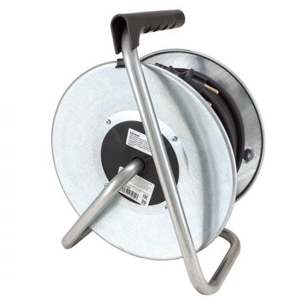 Удлинитель КОМУС КГ 3х1,5кв.мм. 30м 16А 4 гнезда с/з.,с/загл.,термоавт,IP44