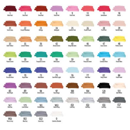 Маркеры для скетчинга двусторонние BRAUBERG ART DEBUT "BLACK", НАБОР 60 шт., пластиковый кейс, 152131 Маркеры для скетчинга двусторонние BRAUBERG ART DEBUT "BLACK", НАБОР 60 шт., пластиковый кейс, 152131