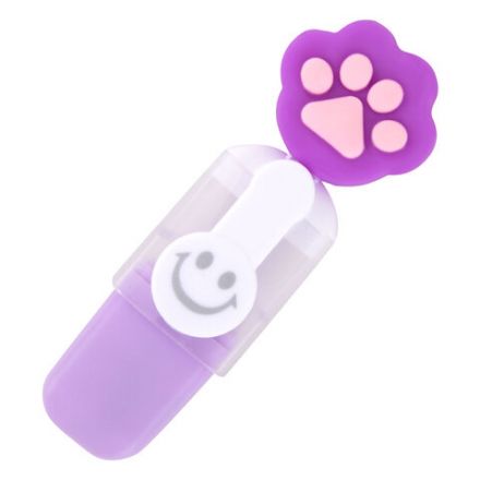 Набор текстовыделителей с топперами 6 ЦВЕТОВ ПАСТЕЛЬ, "ЛАПКИ", линия 1-4 мм, FUNSTER (ФАНСТЕР), 152650