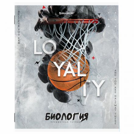 Тетрадь предметная "SPORT CLUB" 48 л., обложка картон, БИОЛОГИЯ, клетка, подсказ, BRAUBERG, 404797 Тетрадь предметная "SPORT CLUB" 48 л., обложка картон, БИОЛОГИЯ, клетка, подсказ, BRAUBERG, 404797