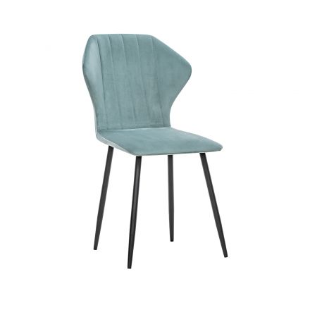 Стул Leset Гувер полоса Ultra Mint, Ткань Велюр