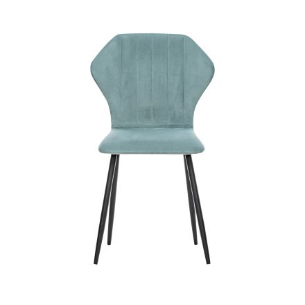 Стул Leset Гувер полоса Ultra Mint, Ткань Велюр