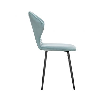 Стул Leset Гувер полоса Ultra Mint, Ткань Велюр