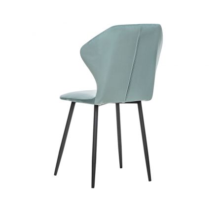 Стул Leset Гувер полоса Ultra Mint, Ткань Велюр