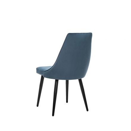 Стул Leset Эби Vendetta 25 морская волна, Ткань Велюр