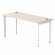 Стол прямой Everprof EVO на металлокаркасе 1580х670х755 мм опоры 45гр Кашемир/Белый