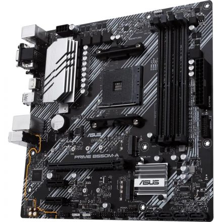 Материнская плата Asus PRIME B550M-K Soc-AM4 AMD 4xDDR4 mATX