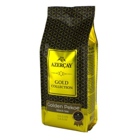Чай листовой АЗЕРЧАЙ "Gold collection GOLDEN PEKOE" черный, 250 г, 421666