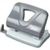 Дырокол Attache Smart до 25 листов, линейка, пластик, серый Дырокол Attache Smart до 25 листов, линейка, пластик, серый