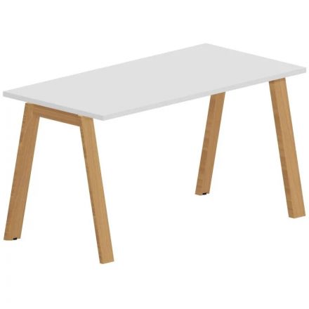 Стол Artwood 140х70х75см без отверстий Белый/Бук AWS147BLBH Стол Artwood 140х70х75см без отверстий Белый/Бук AWS147BLBH