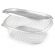 Одноразовый контейнер овальный 500 мл, С КРЫШКОЙ ЮП-РКС, КОМПЛЕКТ 360 шт., прозрачный ПЭТ, ЮПЛАСТ, ЮУПМ6131