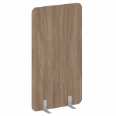 R-line Перегородки на металлических опорах на фетровых подпятниках DP.F-100-180 Дуб аризона/Серый металл 1000*18*1800