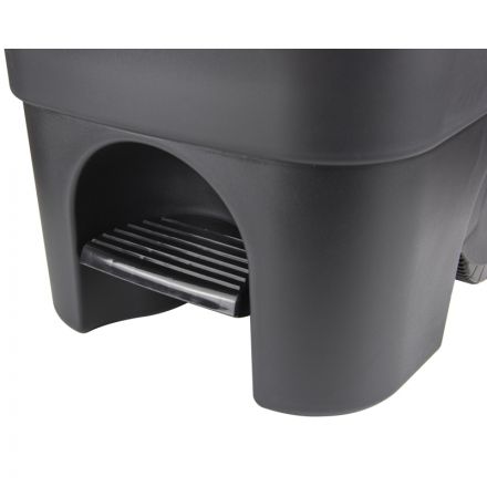 Контейнер-бак мусорный 85л с педалью на колесах М2399