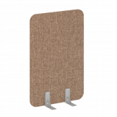 R-line soft Перегородки на металлических опорах на фетровых подпятниках AP.F-80-120 Romeo 03/Серый металл 800*18*1200