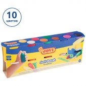 Тесто для лепки JOVI, 10 цветов*110г, картон