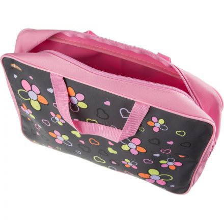 Папка для тетрадей №1School Smile А4 на молн с ручками,ткань,75мм,ПМД-4-20