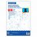 Набор картона БЕЛЫЙ + ЦВЕТНОЙ А4 мелованный, 10 листов (белый 4 листа + цветной 6 листов), в папке, BRAUBERG, 116630