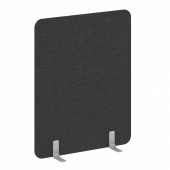 R-line soft Перегородки на металлических опорах на фетровых подпятниках AP.F-120-150 Romeo 12/Серый металл 1200*18*1500