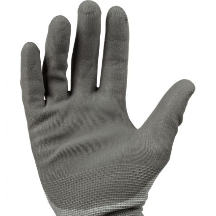 Перчатки полиэфир с полиуретаном водн.основа POLIX арт.93-243 серые (р.7)